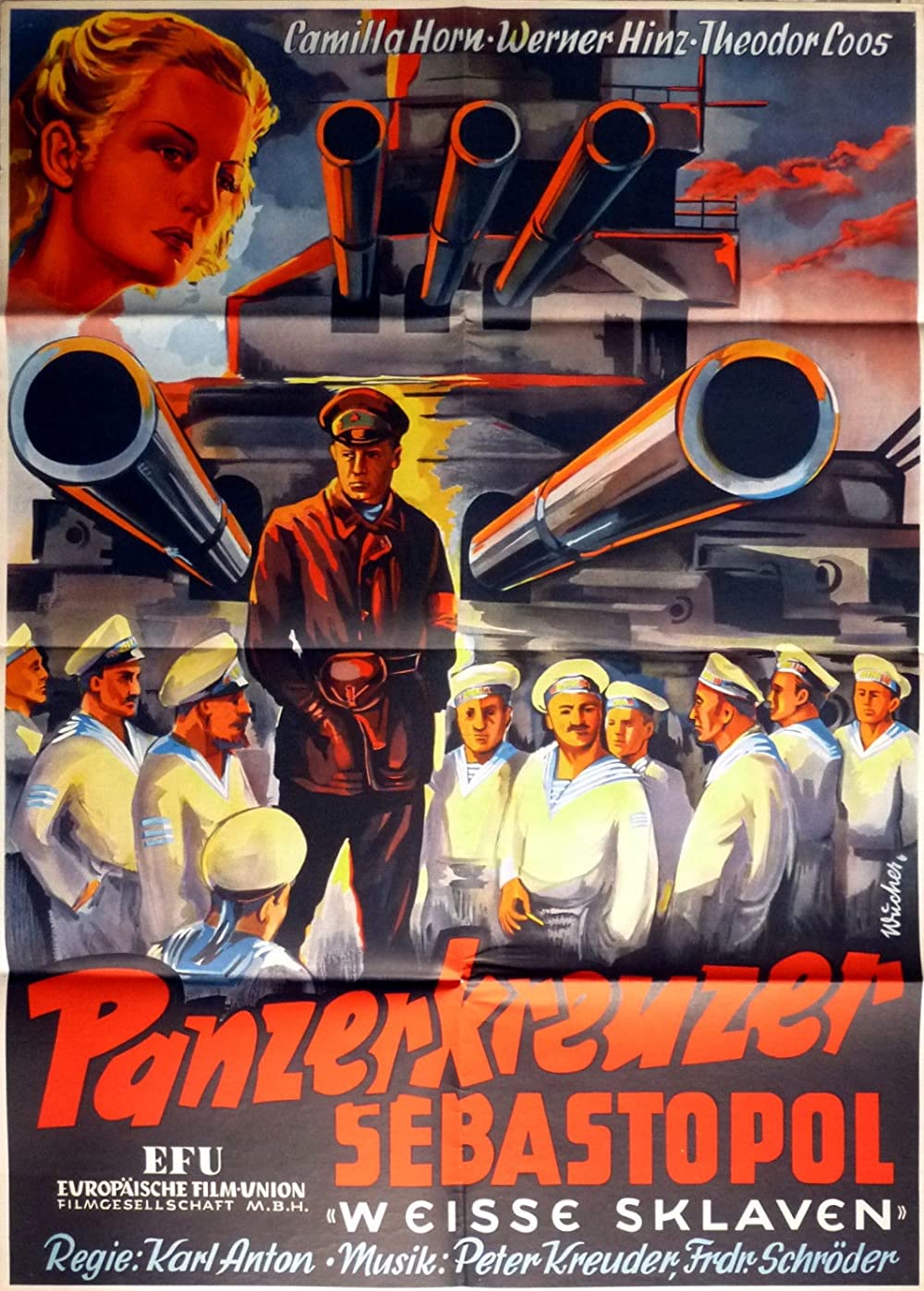 Filmbeschreibung zu Wei?e Sklaven. Panzerkreuzer Sewastopol