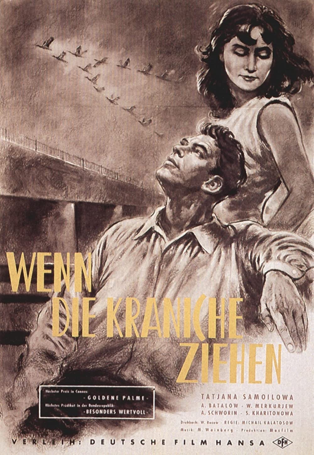 Filmbeschreibung zu Wenn die Kraniche ziehen