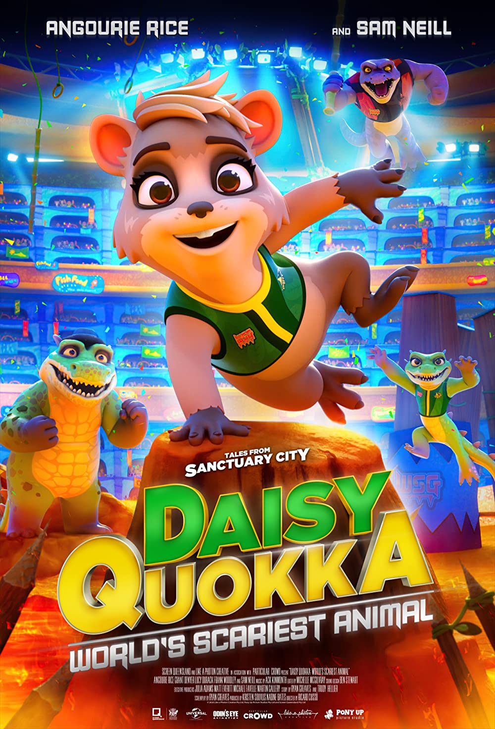 Filmbeschreibung zu Wettkampf der Tiere - Daisy Quokkas gro?es Abenteuer