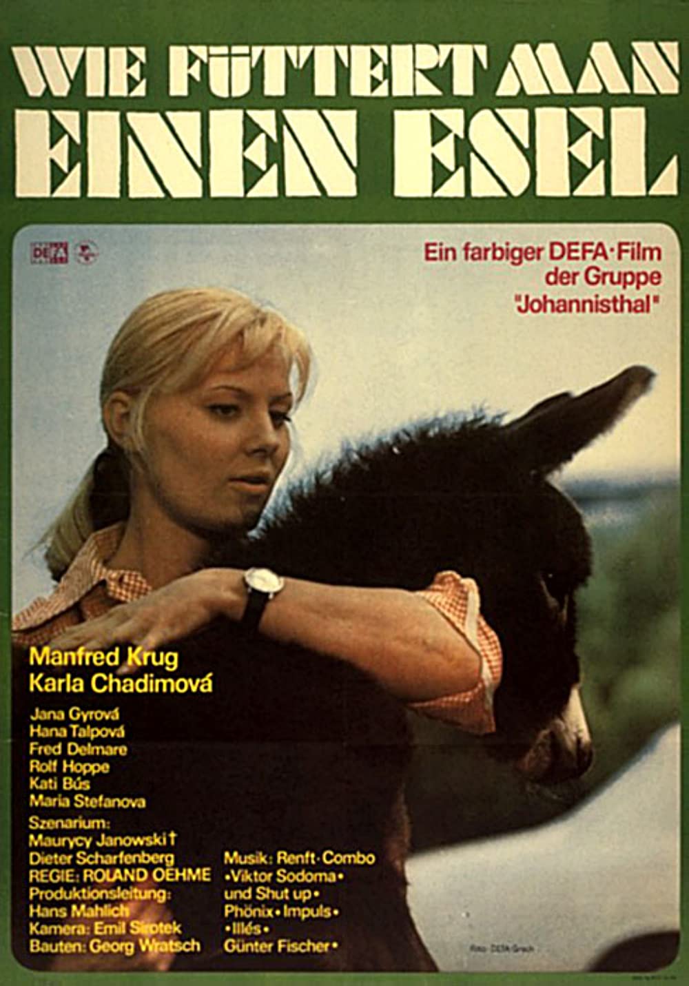 Wie f?ttert man einen Esel?