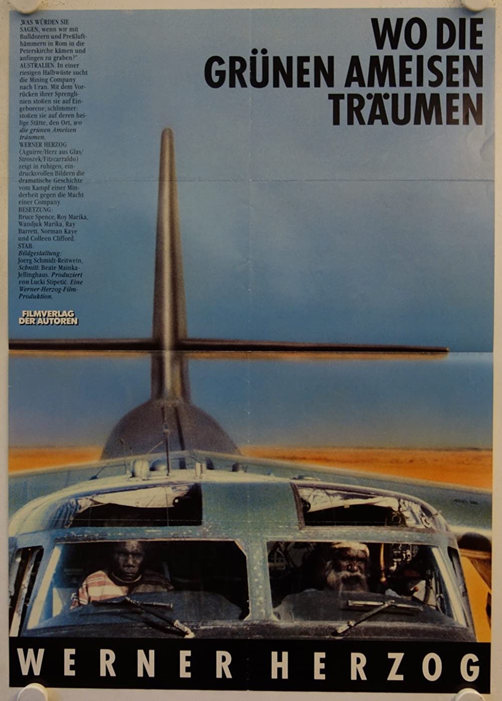 Filmbeschreibung zu Wo die gr?nen Ameisen tr?umen