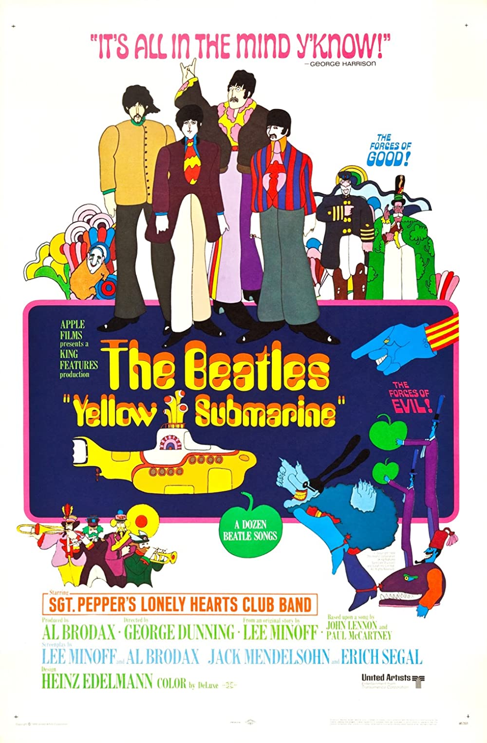 Filmbeschreibung zu Yellow Submarine