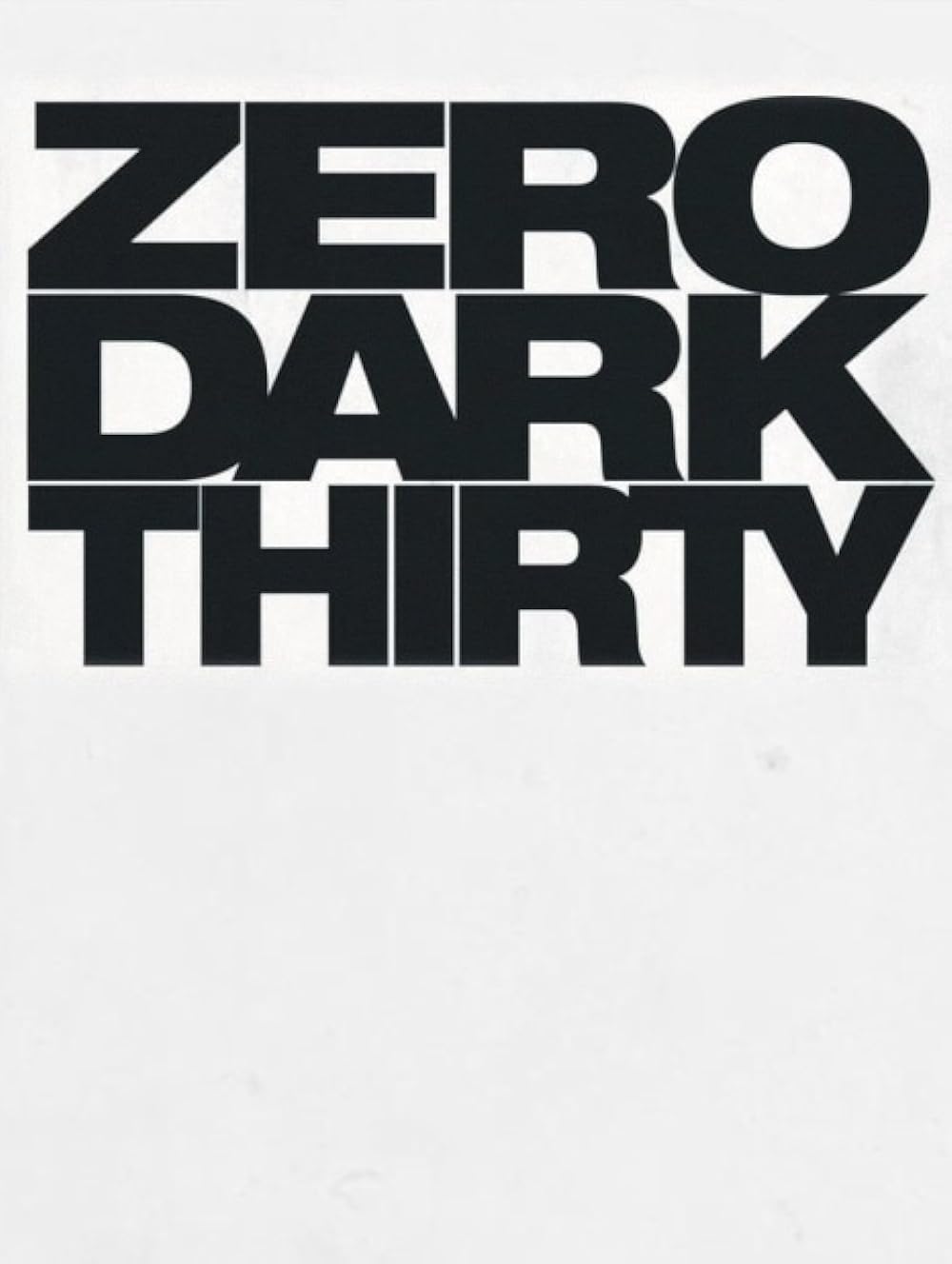 Zero Dark Thirty