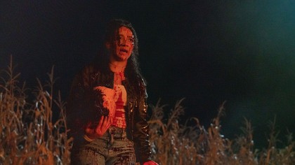 Clown in a Cornfield