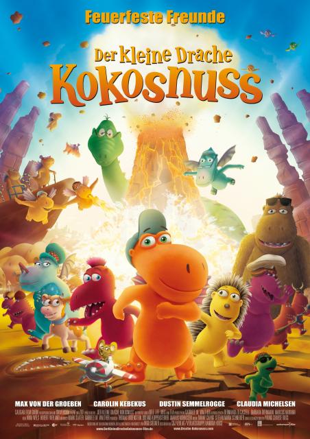 Filmbeschreibung zu Der kleine Drache Kokosnuss - Feuerfeste Freunde