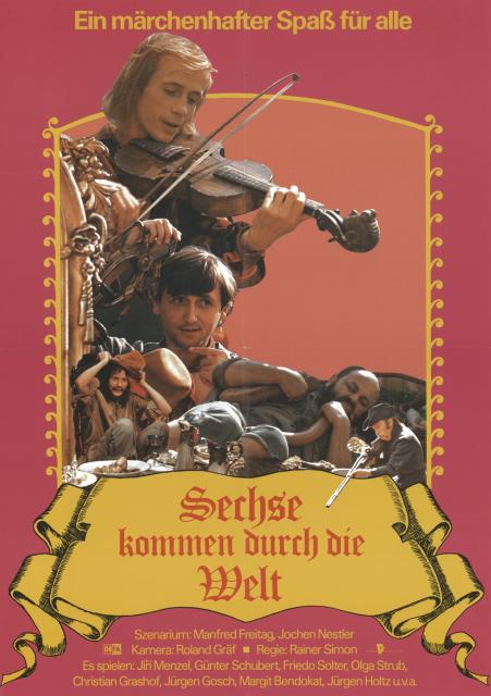 Sechse kommen durch die Welt